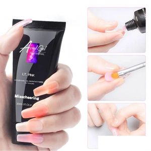 Nagelgel 30 ml Colorf Builder Crystal Polish Quick Extension Acryl Led Hard Builders Nails Art Gels Drop Delivery Health Beauty Salon Dhglo