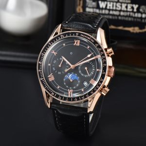 Ny herrklocka Luxury Watch Fashion Black Dial With Calender Armband Folding Spänne Advanced Mechanical Mechanical Men's Watch