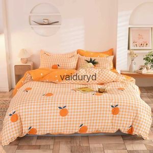 Bedding sets Simple Cute Pattern Advanced Fiber Fabric Does Not Hurt The Skin Quilt Three-Piece Set Suitable For Four Seasonsvaiduryd