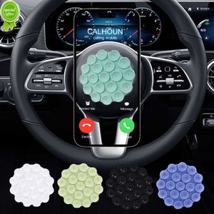 New Portable Car Suction Cup Phone Holder Silicone Suction Mount Car Phone Bracket Navigation Stand for Iphone Xiaomi Samsung