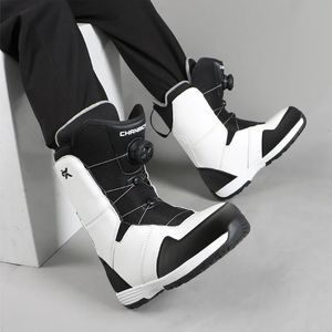 Ботинки для взрослых, сноубордическая обувь BOA, модели с проволочной пряжкой, лыжная обувь для быстрого ношения, мужская и женская лыжная экипировка, теплые противолыжные ботинки 231128