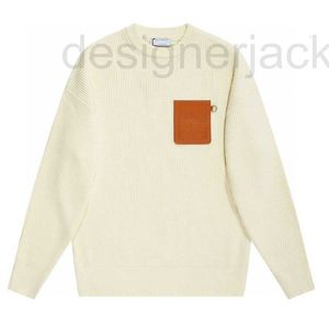 Maglioni da uomo Designer uomo maglione designer felpa cachemire tasca lettere ricamato girocollo pullover uomo donna maglioni casual usa taglia XV33