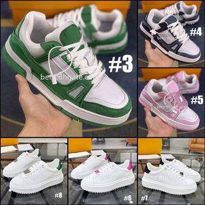 2Styels Contrast White Sports Sneakers Casual Shoes for Couple Men Women EU36-44