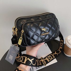 Borse a tracolla donna Fashion New Soft Leather Casual Cross Body Luxury Design Ladies Square Wallet Mobile Phone 230426