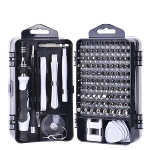 Kits 115 in 1 Precision Screwdriver Phone Repair Kit Screw Driver Bit Magnet Mini Screwdriver for Glasses Xiaomi Watch Repair Tools