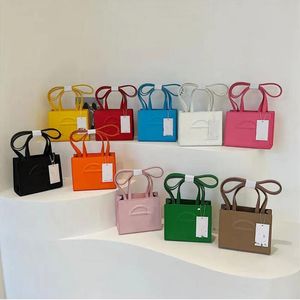 Designer the tote bag bag Designer bag Soft Leather Handbags Women Handbag Crossbody Luxury Fashion Shopping Pink White