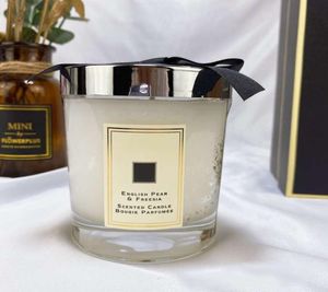 Fragrance Candle Jo Malon Sea Salt Wild Bluebell English Pear OUD bergamot Scented Candles Bougie Incense family party lady gift1260603