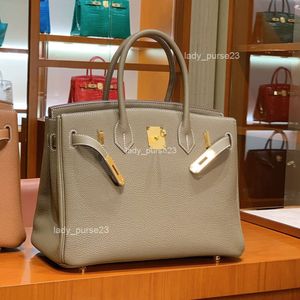 Lady Tote Berkins Classic Togo Real Colf Bags Bags H-Zipper Осуренные кожа