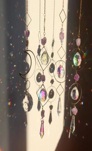 Prism Suncatcherhanging Window Crystalsrainbow Light Catchercrystal Sun 50mm Cathersummer Home Beads Home Decord2489189