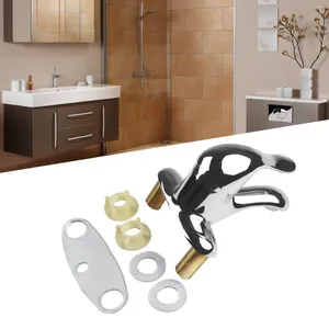 Bathroom Sink Faucets Double-Hole And Cold Water Faucet Mixing Valve Switch Tapware Accessories