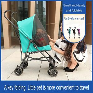 Träger falten Teddy Doggy Cart außerhalb Katzen Haustier Karren für Hunde im Freien leichte Katze und Hund kleiner Transporthundzubehör