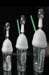 Mini till max 10mm/14,5mm/18,8 mm Starbuck Cup Hosahs Formar rökning vatten rör koncentrat glas kupol med nagelvatten rör bongs2520815