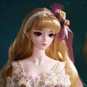 Dolls Dream Fairy 13 Doll Lolita Dress 62CM Ball Jointed Set completo Anna Miki Beautiful BJD SD for Girls Collection 230427