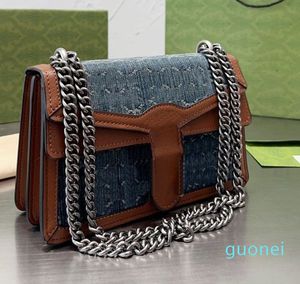 Borsa a mano Hobo Designer Borsa per la spesa Borse sotto le ascelle Borsa a tracolla con patta Fibbia in metallo da donna