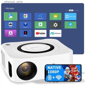 Projectors Vivicine Y9 Android 11 Portable 5G WiFi Smart Home 1080p Projector Handheld Full HD Mini LED Video Game Proyector Beamer Q231128
