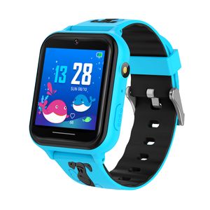 Giochi intelligenti per bambini Orologio Chiamata per bambini SOS Smartwatch impermeabile Orologio SIM Card Localizzatore di posizione Orologio musicale per bambini Ragazze ragazzo