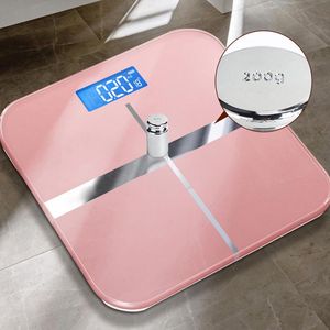 Scales Body Floor Scales Bath Scale Body Weighing Digital Body Weight Scale LCD Display Glass Smart Electronic Scales