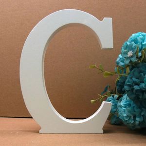 Other Event Party Supplies 15Cm Wood Letter Alphabet Craft Wooden Decorations for Home Event Wedding Party DIY Christmas Ornaments Digital Puzzle 231127