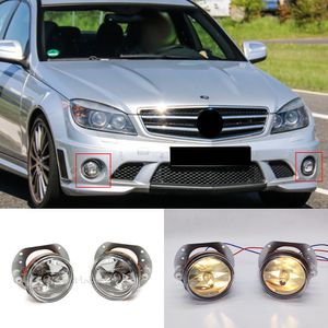 For Mercedes Benz W204 W216 R230 W164 W251 C300 C350 W164 ML320 SL63 AMG R350 headlights Fog Lights Fog Lamp Front Bumper Foglights