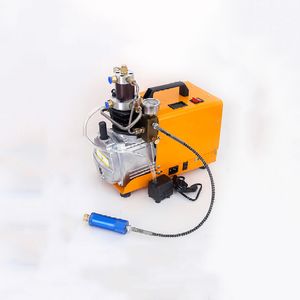 300BAR 4500Psi Electric Air Compressor Smart Digital High Pressure Air Pump For Pneumatic Scuba Diving Tank Inflator