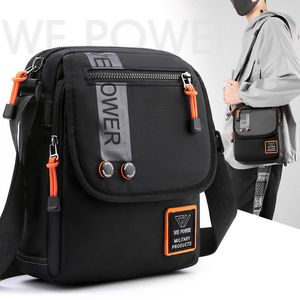 Dış Çerçeve Paketler Erkekler eğimli omuz çantası boş zamanlar Modadan Moda Postacı Baohu Sports 230427