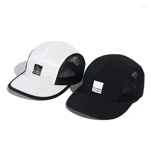 Ball Caps 2023 Japanese Fast Dry 5 Panel Baseball Cap Men Women Korea Gorro Con Orejas Que Se Mueven Gold Trucker Mesh Snapback Hats