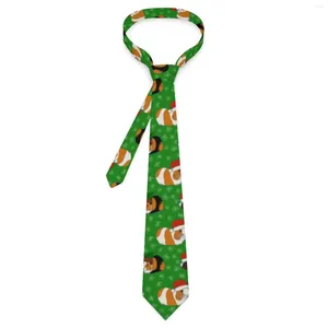 Bow Ties şenlikli kobay kravat Noel baskısı düğün parti boyun yetişkin yaka kravat doğum günü hediyesi