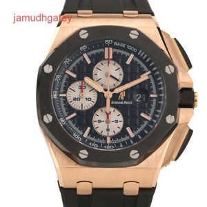 Ap Swiss Luxury Watch 26400RO OO A002CA.01 Royal Oak Offshore 18K Rose Gold Cerâmica Relógio Mecânico Automático Masculino X228