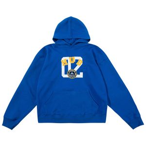 USA -män tvättade racinglagshandduk broderi hoodie höst vinter överdimensionerad skateboard unisex casual hooded pullover sweatshirt 23fw