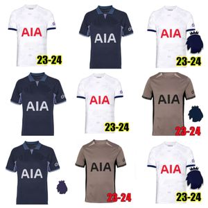 23 24 SON Fußballtrikots ROMERO KULUSEVSKI RICHARLISON KULUSEVSKI 2023 2024 VEN BISSOUMA JOHNSON Tottenham Fußballtrikot Trikot SPURS Top Herrensets