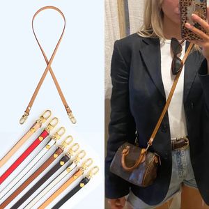 Väska delar Tillbehör Kohude Bag Rem handväska Bälte axel messenger crossbody äkta läderväska rem ersättning kvinnor väska tillbehör 231128