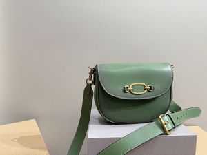 Designerka torba siodłowa luksusowe torby na ramię w torbie na ramię Kobiet mody torebki klasyczne retro skórzane portfele imprezowe