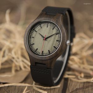 Zegarek na rękę Dodo Deer Wood zegarek zegarek dla mężczyzn skórzany kwarcowy pasek dla mężczyzn OEM Dress A11