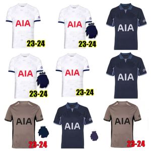 23 24 SON Fußballtrikots ROMERO KULUSEVSKI RICHARLISON KULUSEVSKI 2023 2024 BISSOUMA JOHNSON Tottenham Fußballtrikot Trikot SPURS Top Herrensets