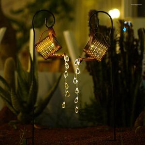 1.2V наружные солнечные огни автоматически освещают портативные садовые автоматические зарядные лампы для декора