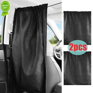 New 2pcs/set Car Isolation Curtains Sun Shade Universal Auto Interior Privacy Curtain Space Partition Curtain Sleeping Screen