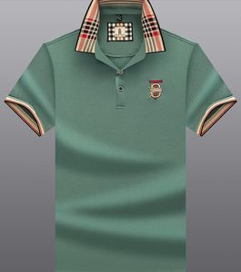 Neue Männer -Polo -Shirt -Designer Revers Stickerei