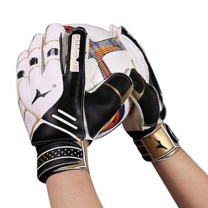 Luvas esportivas Goleiro Luvas de goleiro antiderrapante Luvas de goleiro de futebol Super dedo proteção para as mãos Junior Keeper Luvas de futebol para 231127