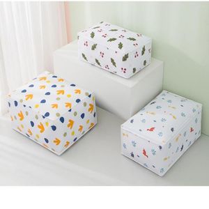 Storage Bags Seasonal Closet Under-Bed Home Organizer Dust-Proof Cotton Sorting Bag Quilt Clothing Finishing