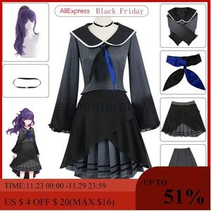 Anime Costumes Animecc Asahina Mafuyu Cosplay Costplay Wig Anime Project Sekai Kolorowa scena Cosplay Halloween Party For For Women Girls Zln231128