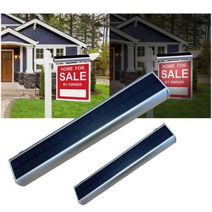 Solar Billboard Lights Aluminum Shell 30cm 60cm Motion sensor 4 mode Solar Powered Sign Post Board Lighting