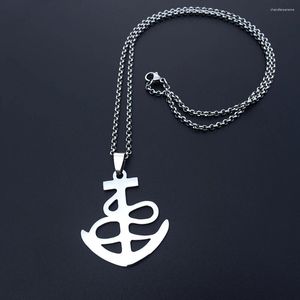 Pendant Necklaces Sailboat Stainless Steel Necklace Windsurfing With O-chain Fashion Jewelry For Men Boys