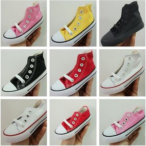 Children Shoes For Girl Baby Sneakers New Spring Fashion High Top Canvas Toddler Boy Shoe Kids Classic Canvas Shoes