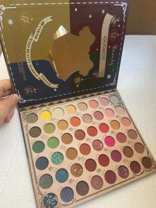 Eye Shadow 48 Colors Cartoon Eye Shadow Plate Multicolor Shimmer Matte Highlight Watermark Stage Performance High Quality Makeup Palette 231128