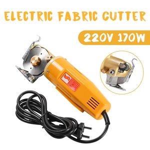 Scharen 220V 170W Electric Scissor Electric Cloth Knife Fabric Leather Cloth Electric Cutter Machine Sewing Handheld Scissor Cutting Saw