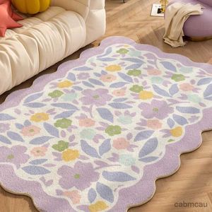 Carpets Carpet for Living Room Plaid Large Area Children Bedroom Fluffy Rug Home Decoration Cloakroom Plush Mat Tapete