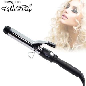 Curling Irons Professional Hair Curling Iron Hair Curling Tong Electric Hair Curler Roller Curling Wand Q231128