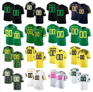 NCAA Custom College Oregon Ducks Football Jerseys Luke Basso Darren Barkins Keith Brown Treven Ma'ae Popo Aumavae Jake Shipley T.J. Bass High