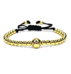 Charm Bracelets Nine Forever Beads Baseball Bracelet Men Jewelry Accesorios For Women Pulseras Mujer Pulseira Feminina Bileklik