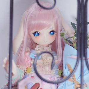 Dolls BJD Shuga Fairy Rondo 14 Brinquedos de resina para crianças Presente Surpresa Girls Anime Figura Rabbit Doudou Baby Baby 230427